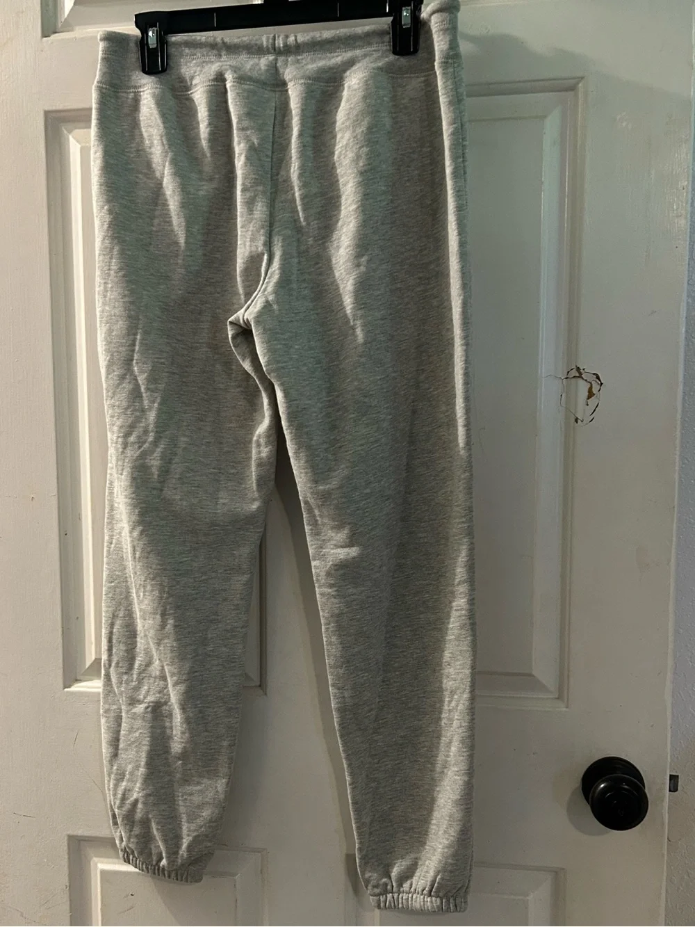 GAP Gray Fleece Jogger Sweatpants - Picture 2 of 2